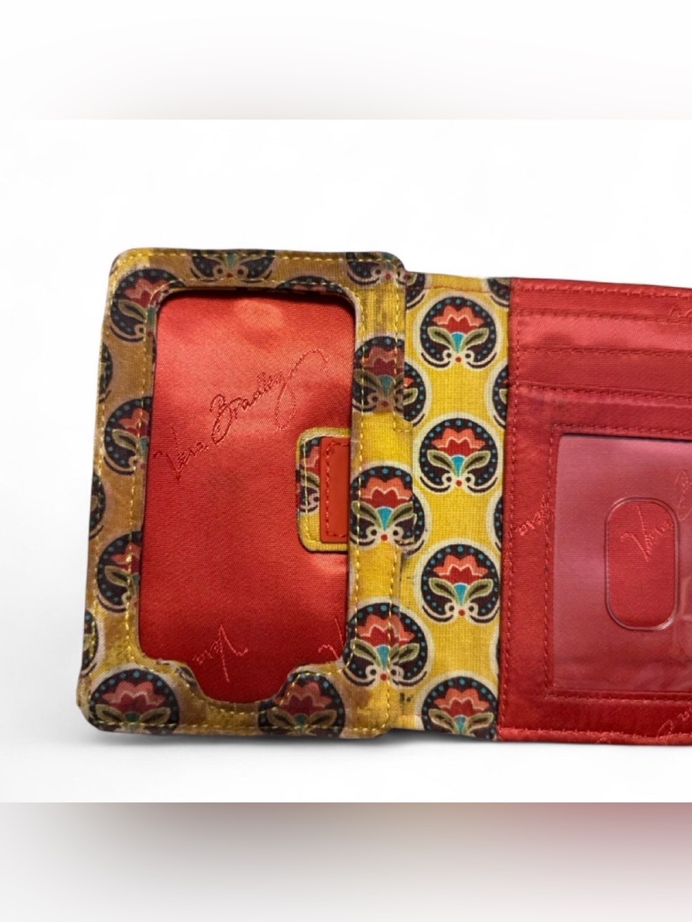 Vera Bradley Patricia Quilted Floral Crossbody Bag & Matching Wallet Set Retired - Picture 6 of 8